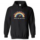 When It Rains, Look For Rainbows When It's Dark, Look For Stars Classic Unisex Motivational Kids and Adults Pullover Hoodie								 									 									